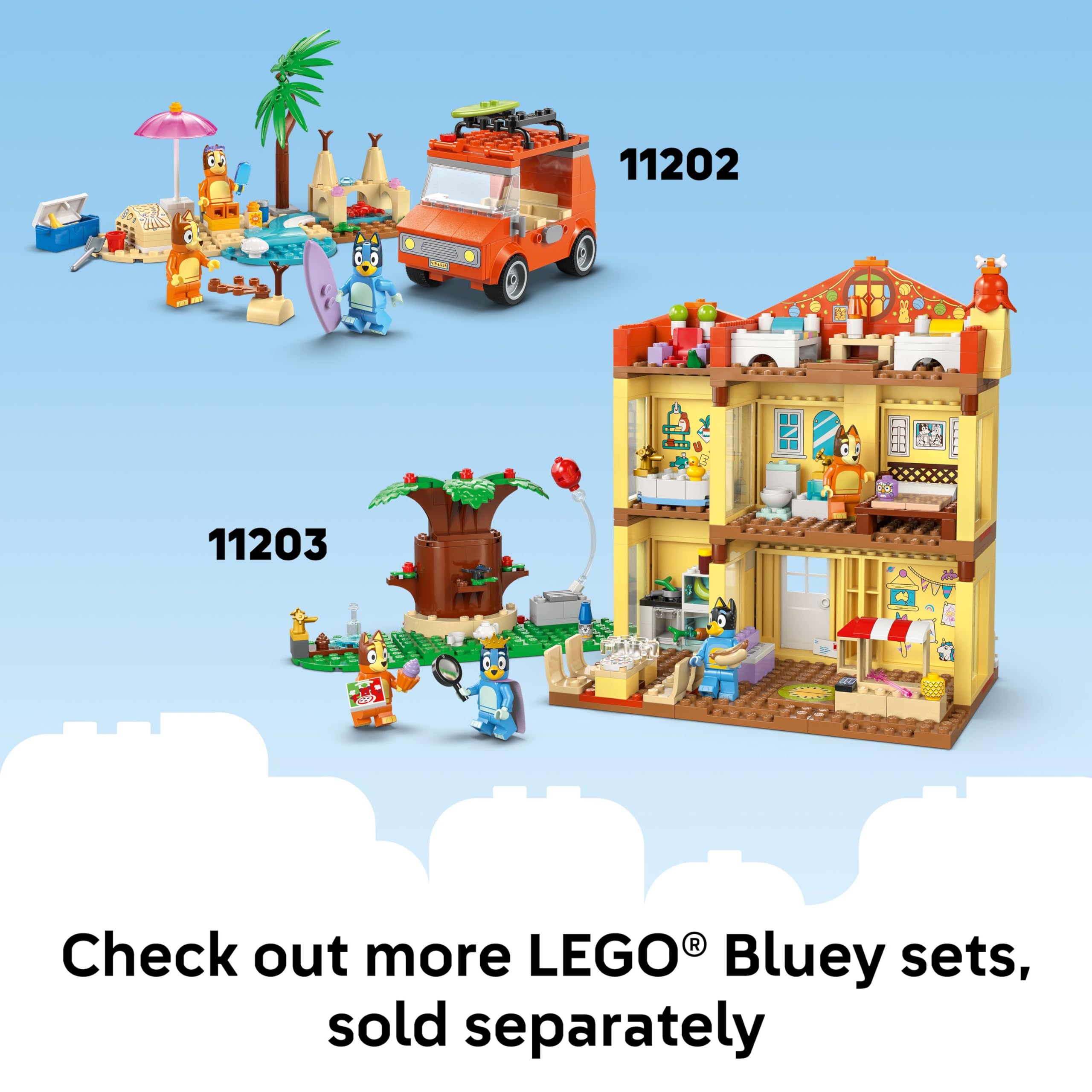 Foto 8 pulgar | Juguete De Construcción Lego Bluey Playground Fun Con Bluey & Chloe 4+ - Venta Internacional.