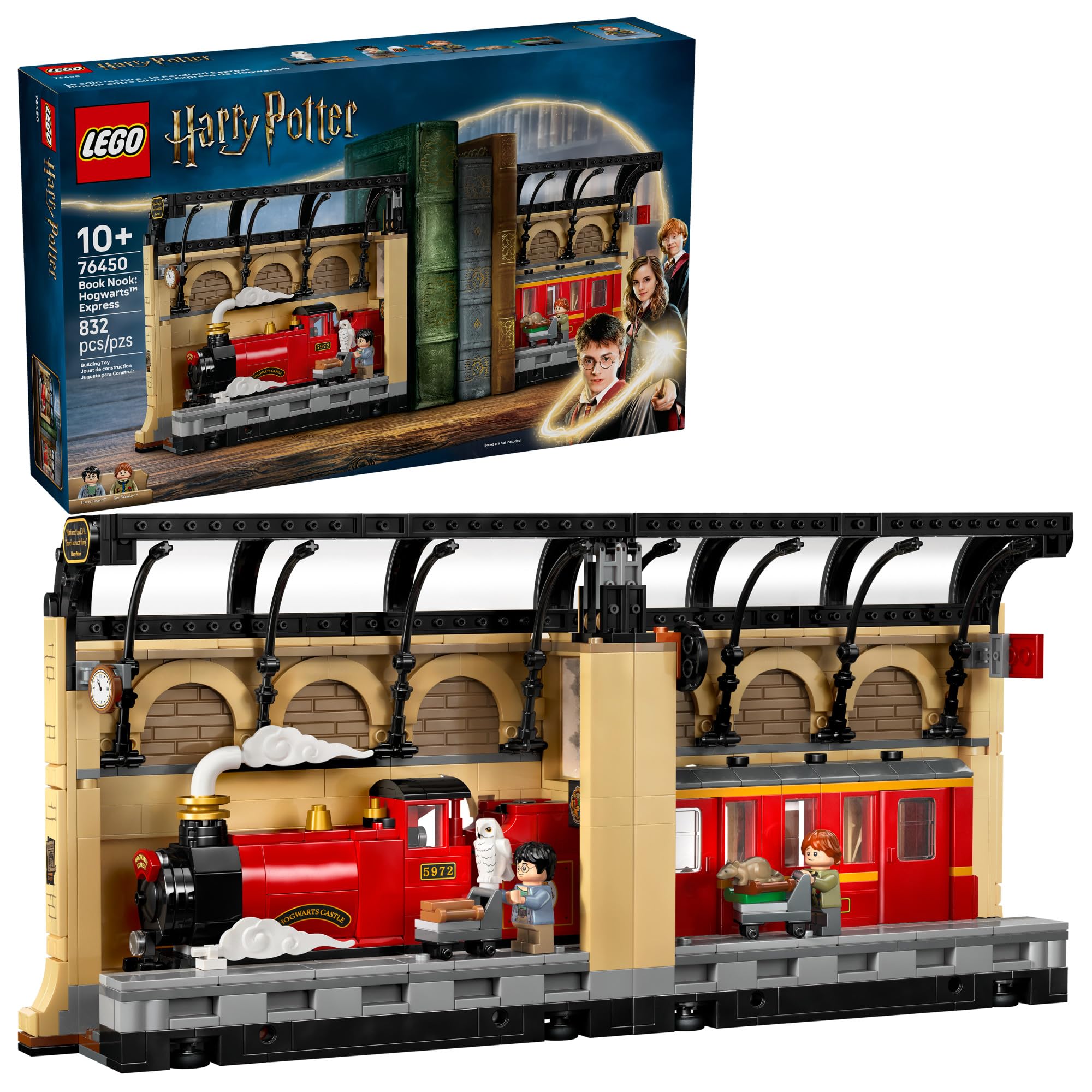 Foto 2 pulgar | Set De Construcción Lego Harry Potter Book Nook Hogwarts Express - Venta Internacional.