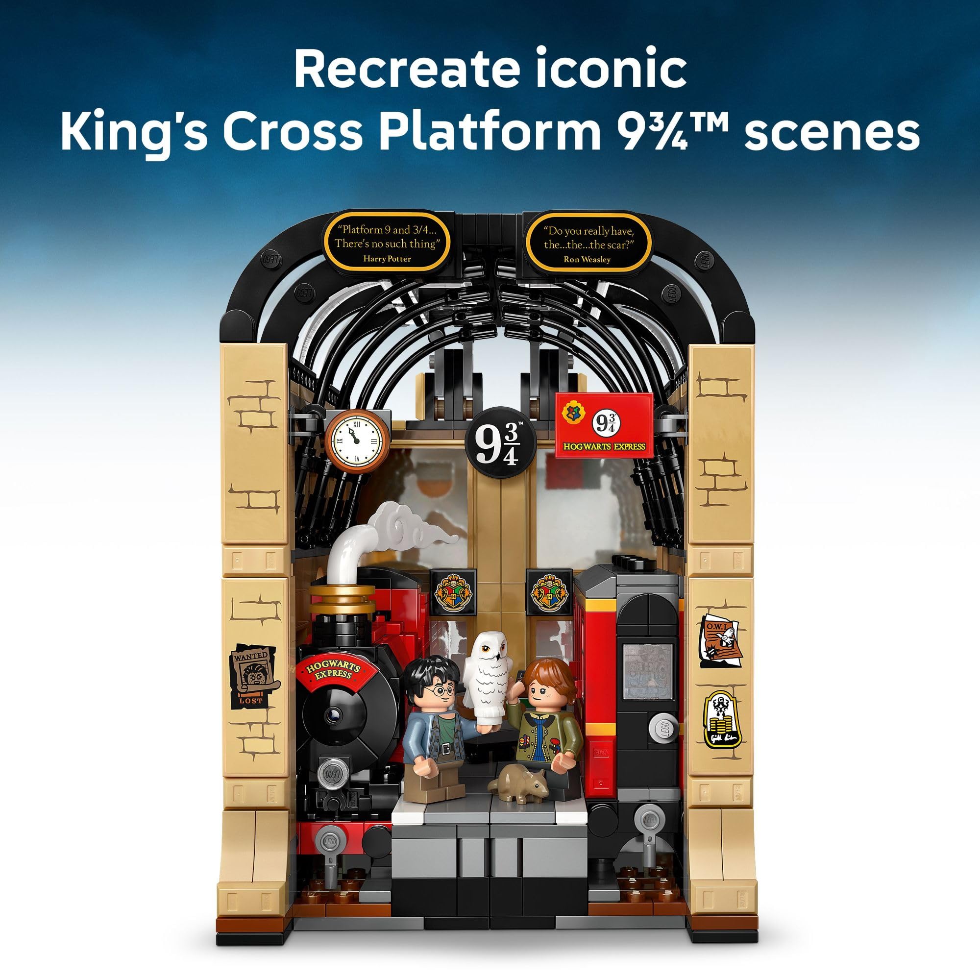 Foto 4 pulgar | Set De Construcción Lego Harry Potter Book Nook Hogwarts Express - Venta Internacional.