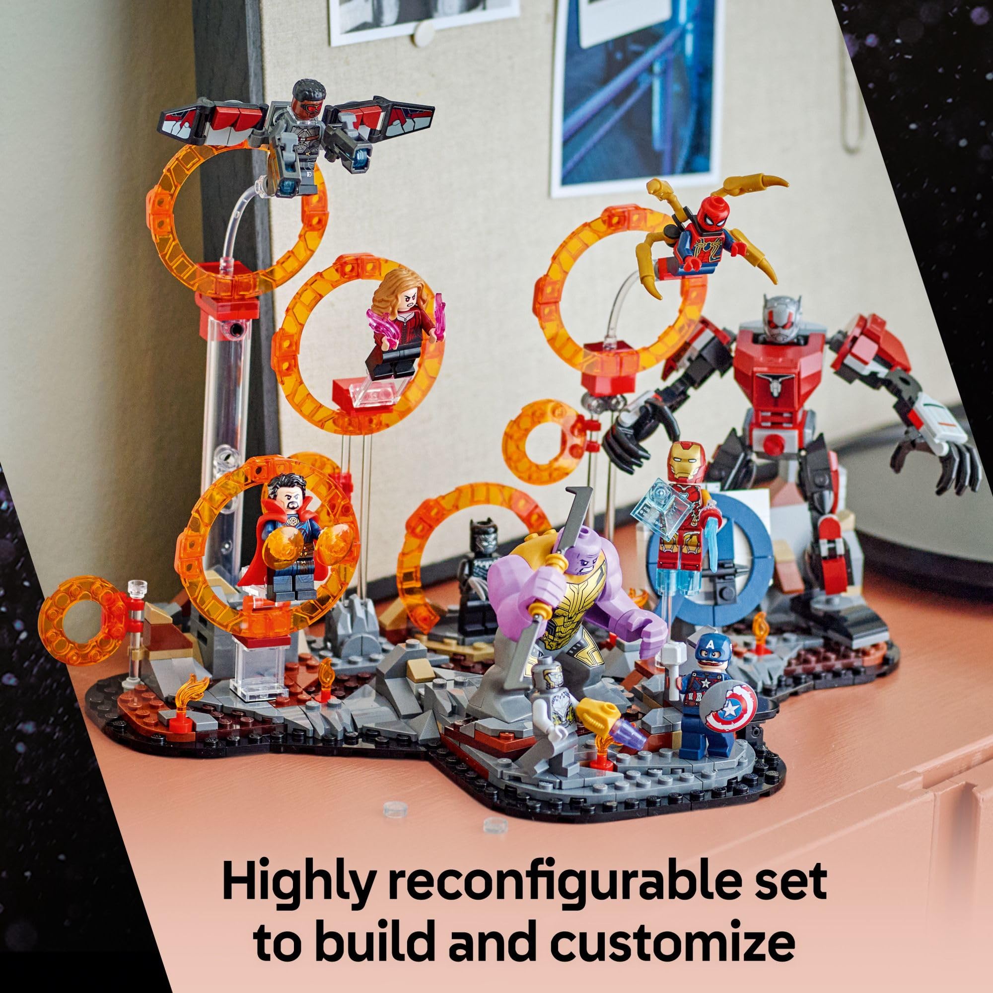 Foto 6 pulgar | Set De Construcción Lego Marvel Avengers: Endgame Final Battle 76323 - Venta Internacional.
