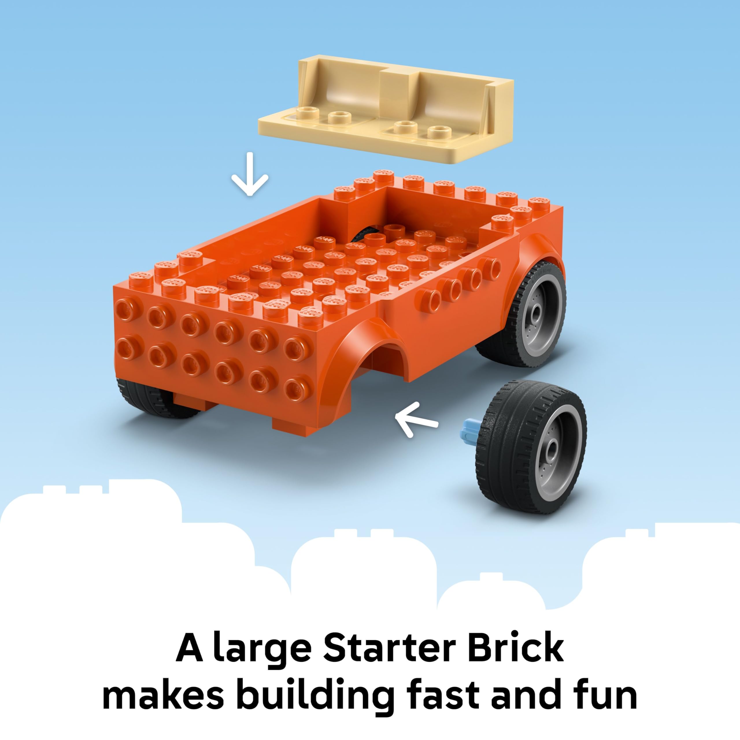 Foto 4 pulgar | Juguete Lego Bluey: Bluey's Beach & Family Car Trip 11202  Más De 4 Años - Venta Internacional.