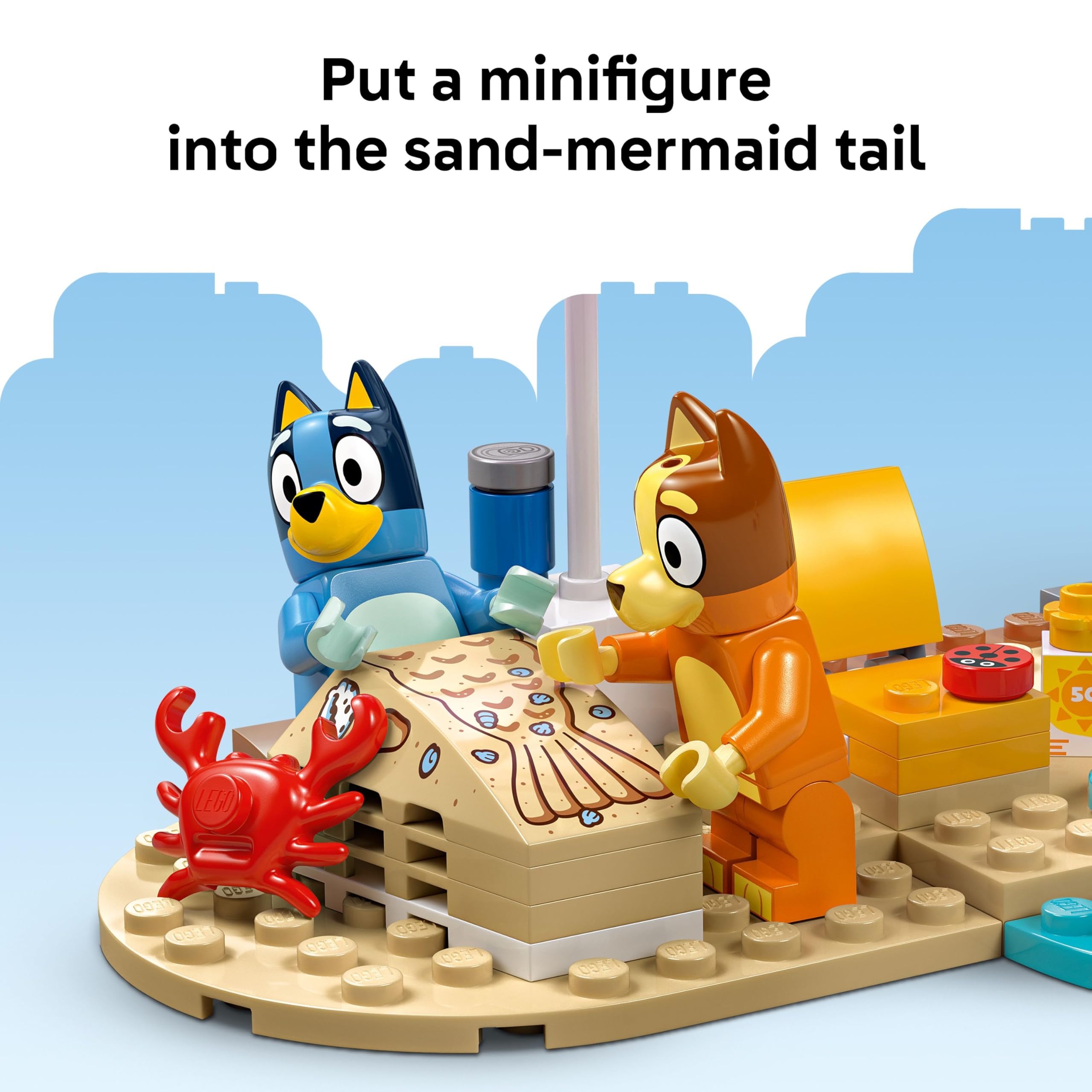 Foto 6 | Juguete Lego Bluey: Bluey's Beach & Family Car Trip 11202  Más De 4 Años - Venta Internacional.