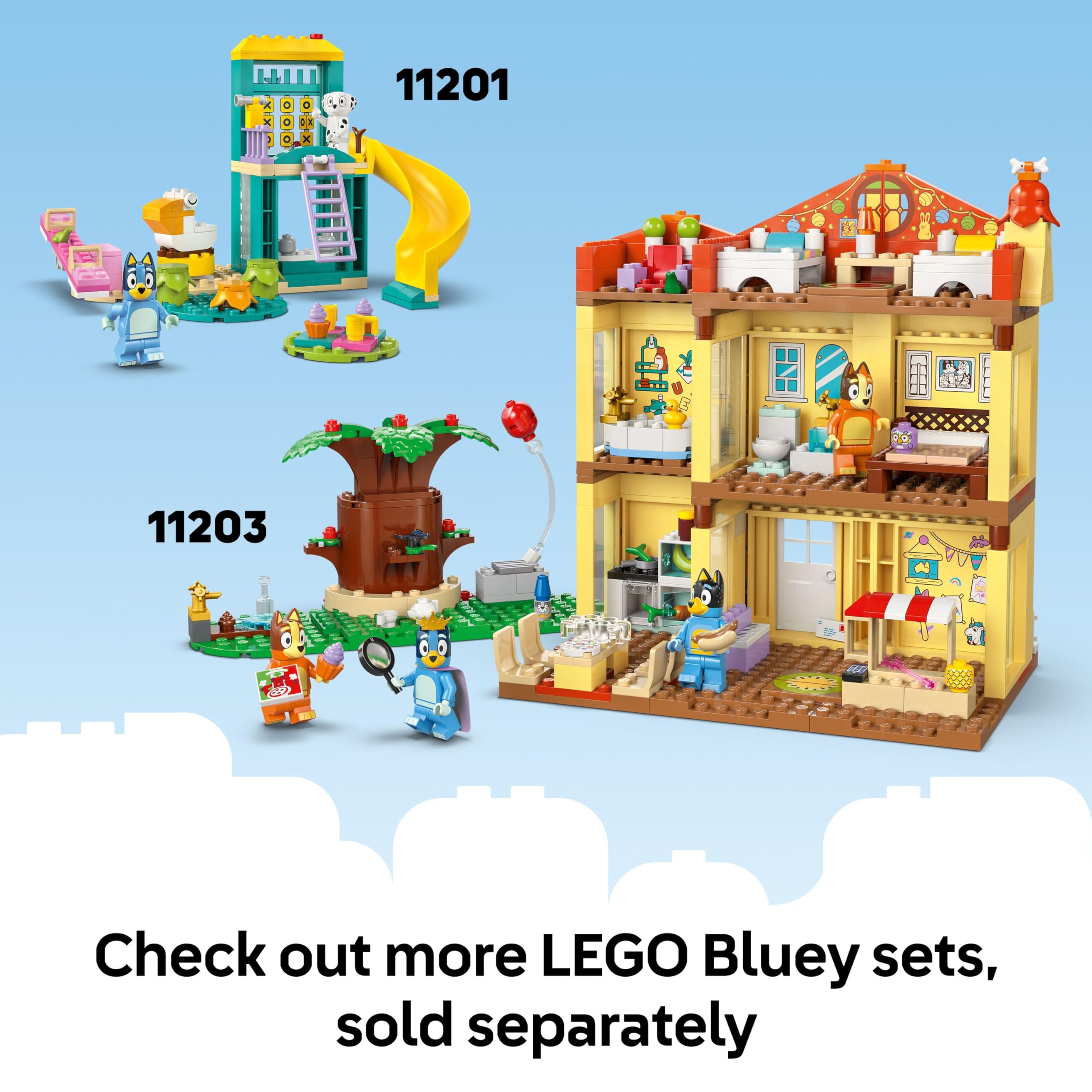 Foto 8 pulgar | Juguete Lego Bluey: Bluey's Beach & Family Car Trip 11202  Más De 4 Años - Venta Internacional.
