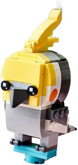 Foto 7 pulgar | Juguete Lego Brickheadz Pets Cockatiel 40481 Bird 219 Piezas - Venta Internacional.
