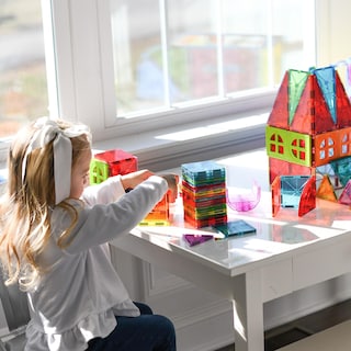 Foto 2 | Set De Construcción Magnética Magna-tiles Metropolis 110 Piezas - Venta Internacional.