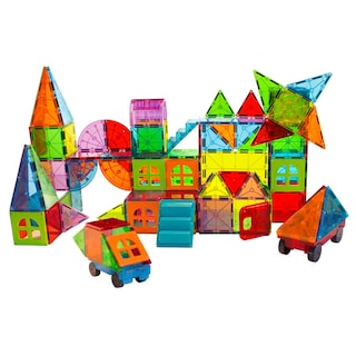 Foto 4 | Set De Construcción Magnética Magna-tiles Metropolis 110 Piezas - Venta Internacional.