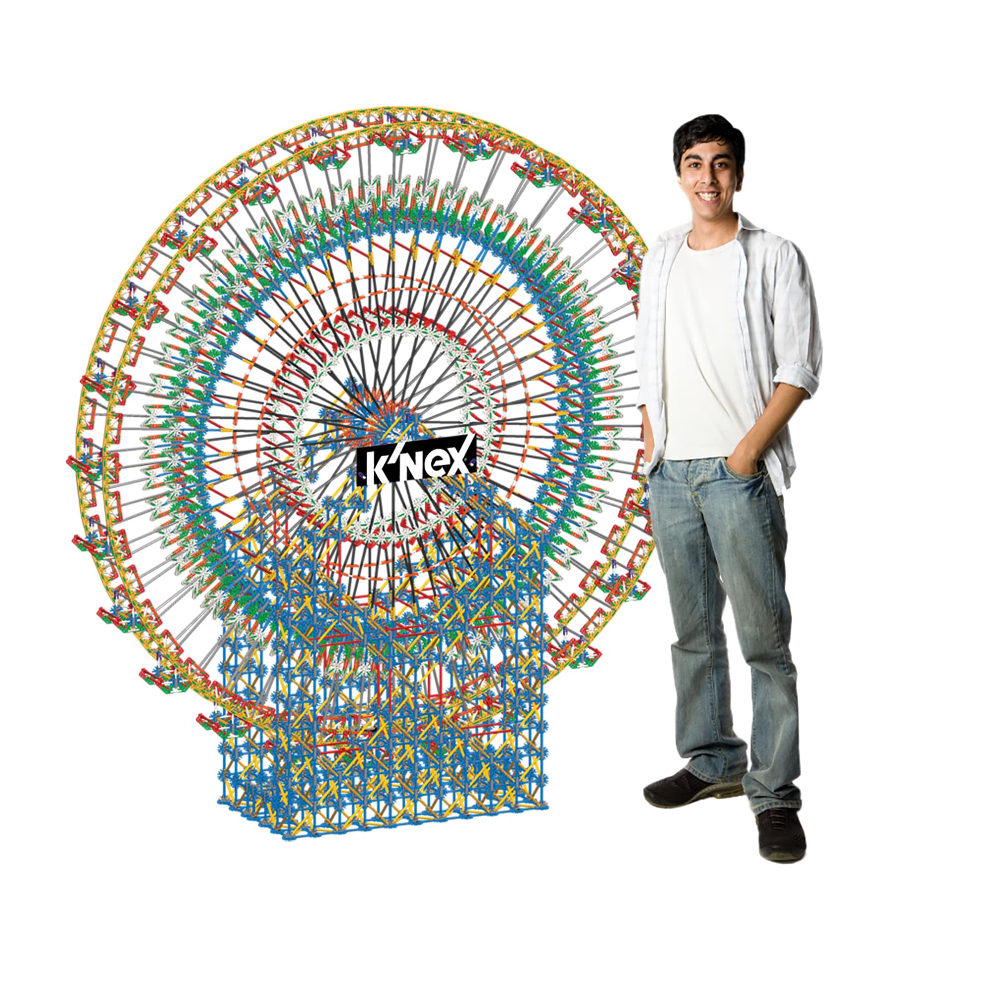Foto 2 pulgar | Noria K'nex Thrill Rides De 6 Pies Con 8551 Piezas  Más De 16 - Venta Internacional.