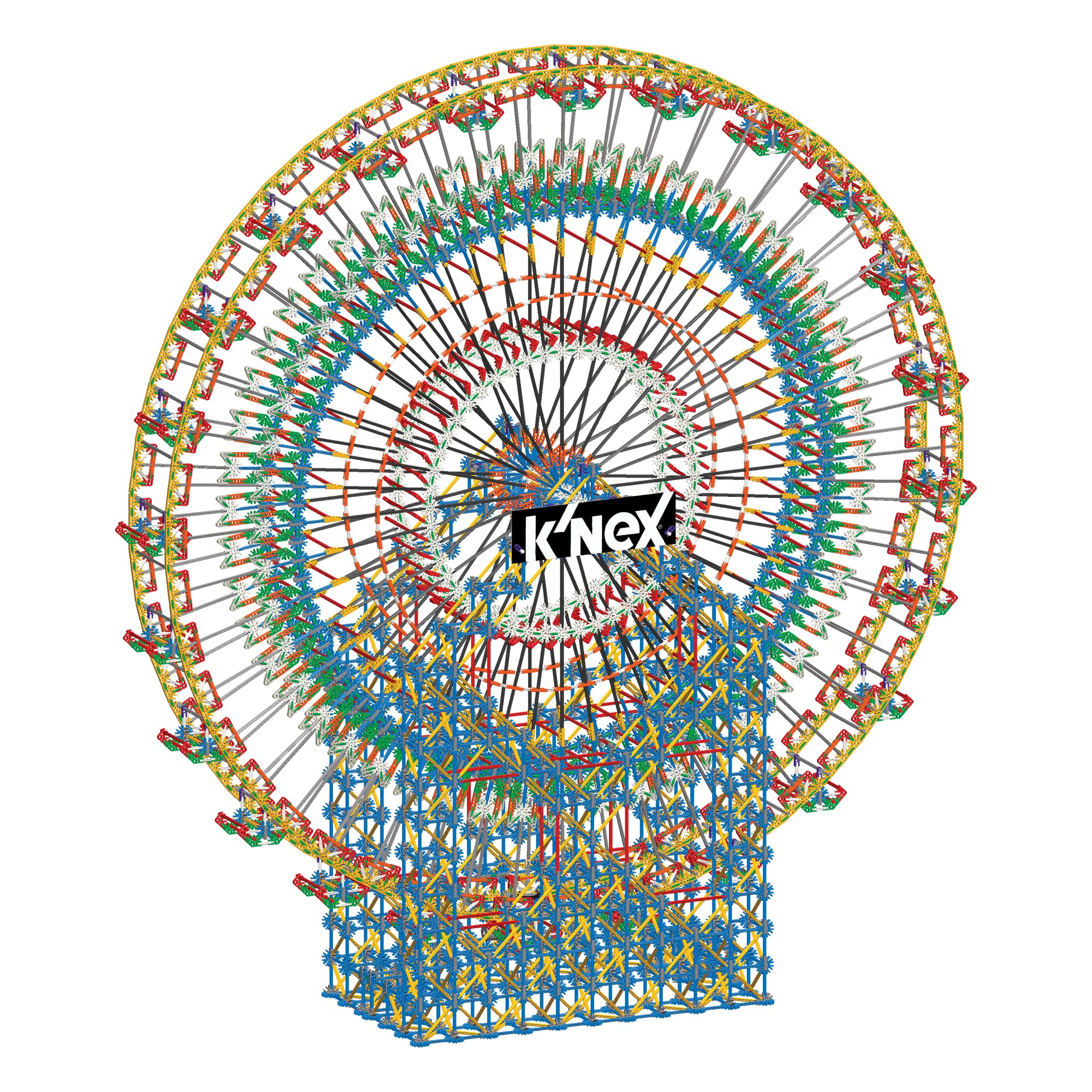 Foto 3 pulgar | Noria K'nex Thrill Rides De 6 Pies Con 8551 Piezas  Más De 16 - Venta Internacional.