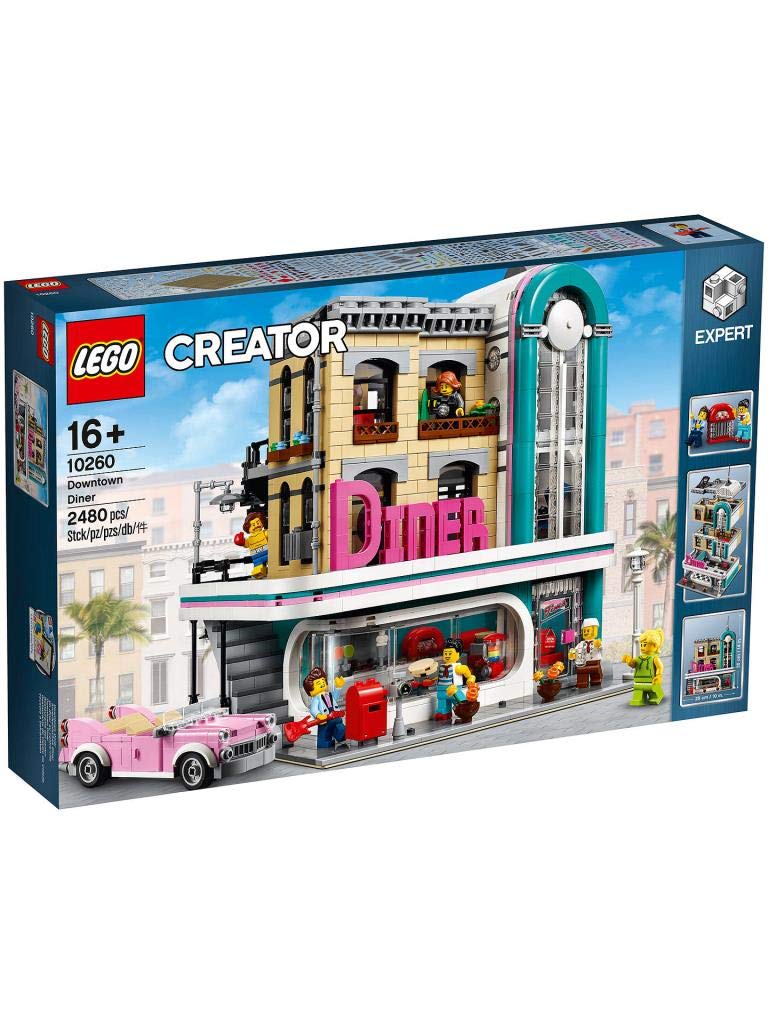 Foto 2 pulgar | Kit De Construcción Lego Creator Expert Downtown Diner 10260 - Venta Internacional.