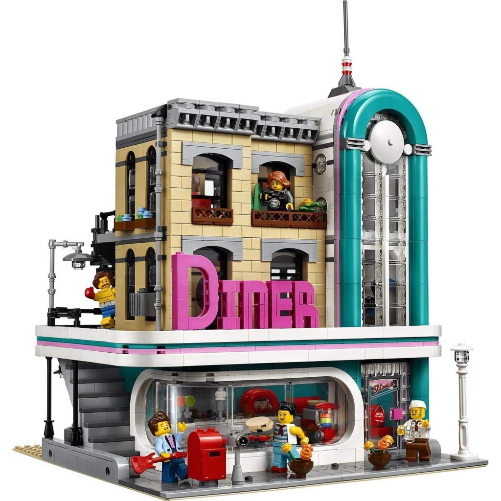 Foto 4 pulgar | Kit De Construcción Lego Creator Expert Downtown Diner 10260 - Venta Internacional.