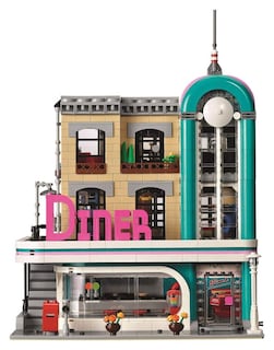 Foto 4 | Kit De Construcción Lego Creator Expert Downtown Diner 10260 - Venta Internacional.
