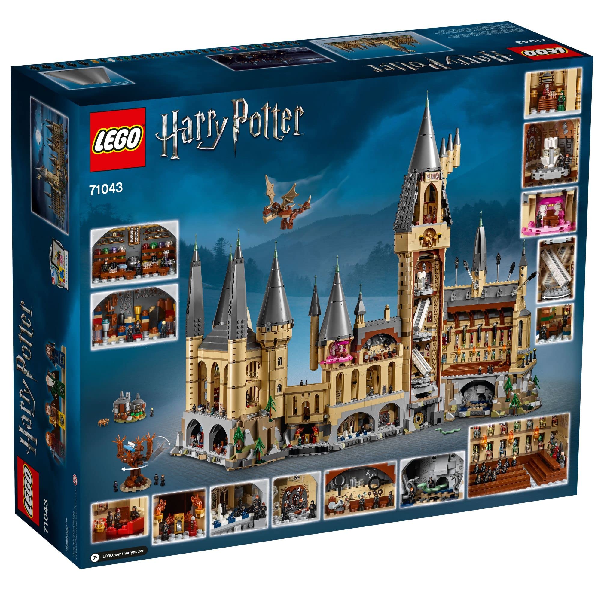 Foto 7 pulgar | Set De Construcción Lego Harry Potter Hogwarts Castle 71043 - Venta Internacional.