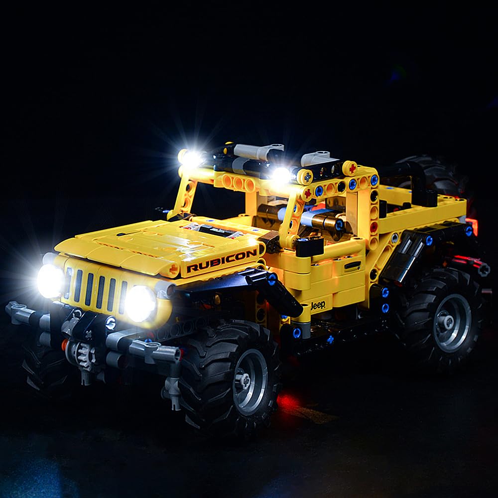 Foto 1 | Set De Luces Para Bloques De Construcción Technic Jeep Wrangler Con Led - Venta Internacional.