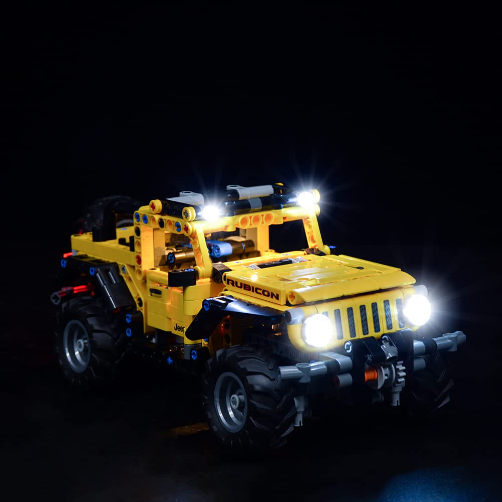 Foto 5 pulgar | Set De Luces Para Bloques De Construcción Technic Jeep Wrangler Con Led - Venta Internacional.