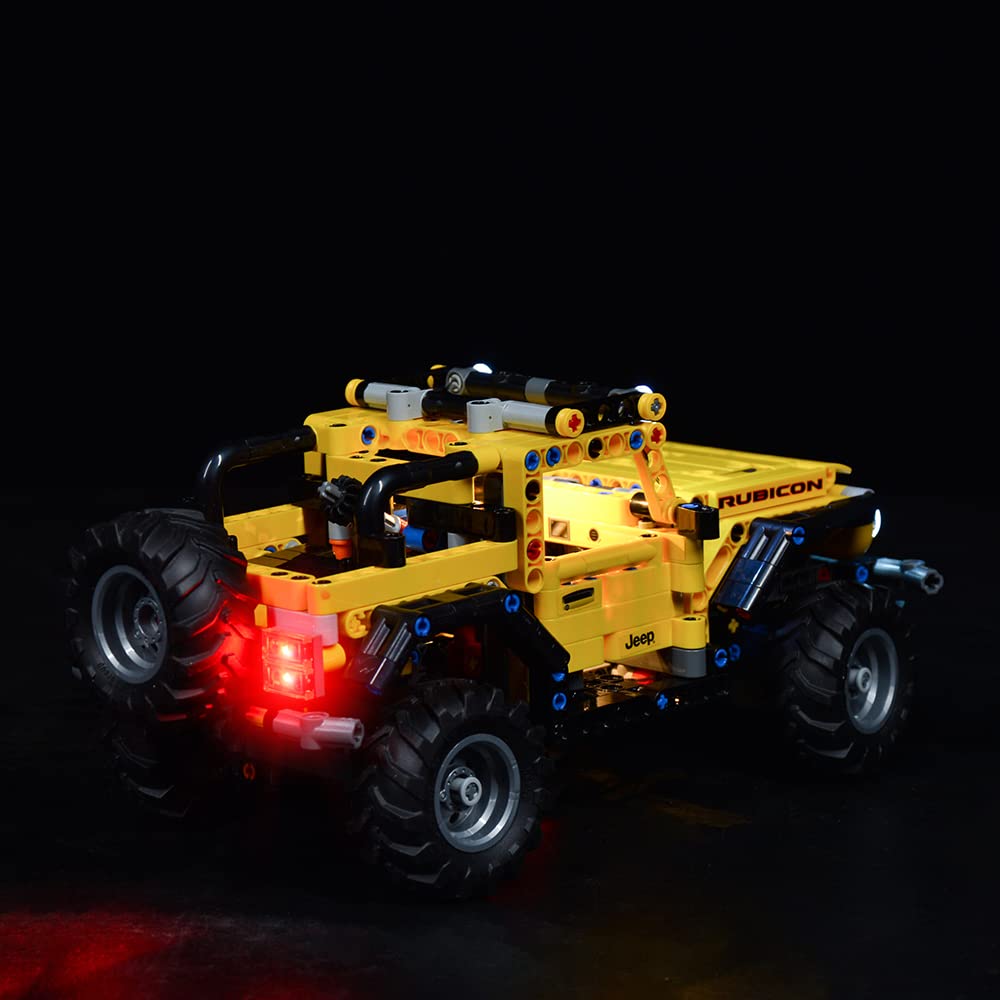 Foto 8 pulgar | Set De Luces Para Bloques De Construcción Technic Jeep Wrangler Con Led - Venta Internacional.