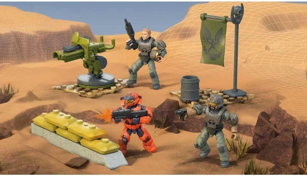 Foto 3 pulgar | Set De Construcción Halo Mega Construx Unsc Combat Unit Mattel - Venta Internacional.