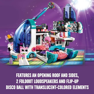 Foto 3 | Set De Construcción Lego The Lego Movie 2 Pop-up Party Bus 70828 - Venta Internacional.