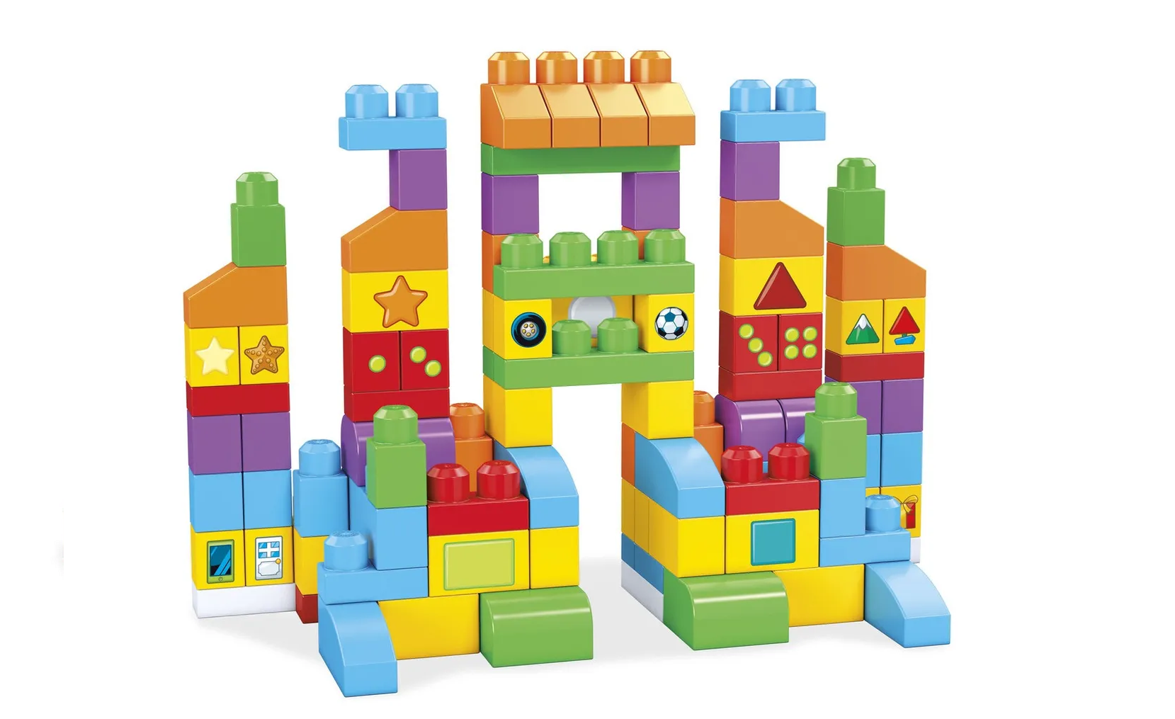 Set de Construcción Mega Bloks 150 Piezas en Bolsa