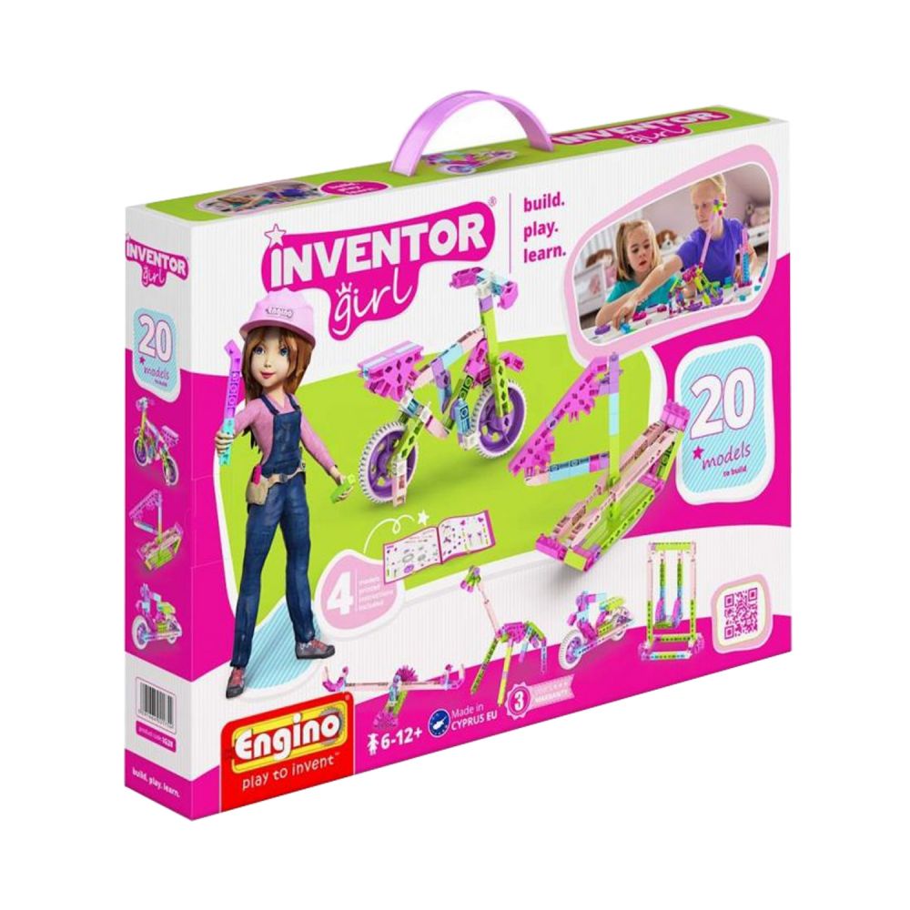 Juego de Construcción Engino Inventor Girl 20 En 1