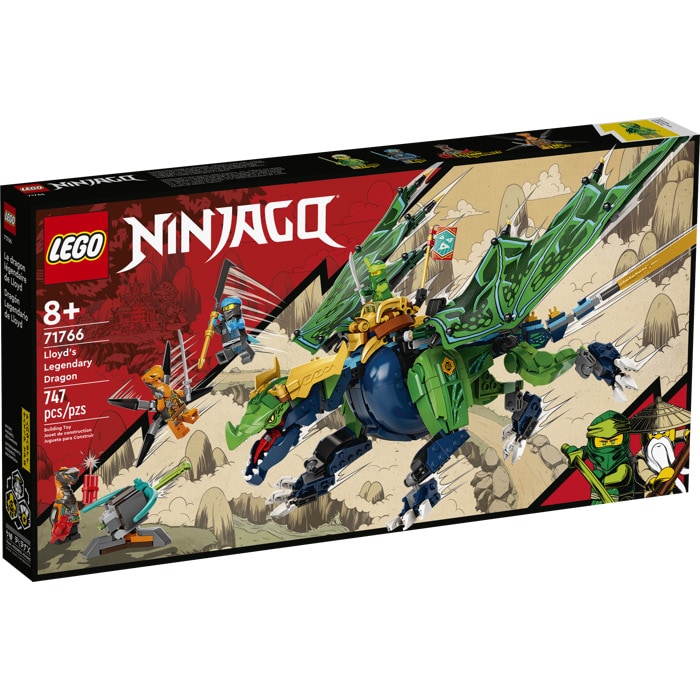 Lego - 71766 Ninjago Dragon Legendario De Lloyd 747 Pzas. $1,890