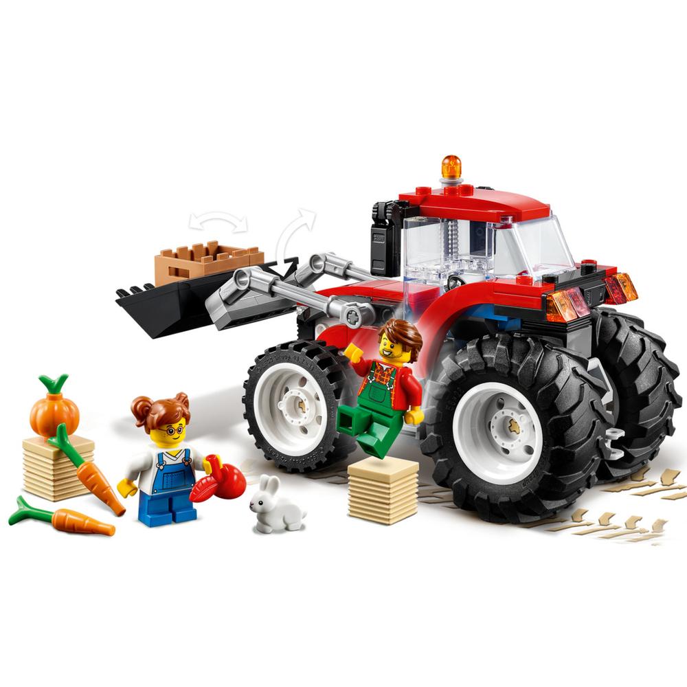 Foto 4 pulgar | Lego City Tractor 60287