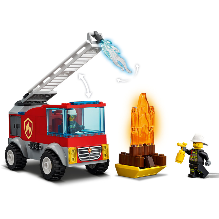 Foto 5 pulgar | Lego City Camión de Bomberos con Escalera 60280