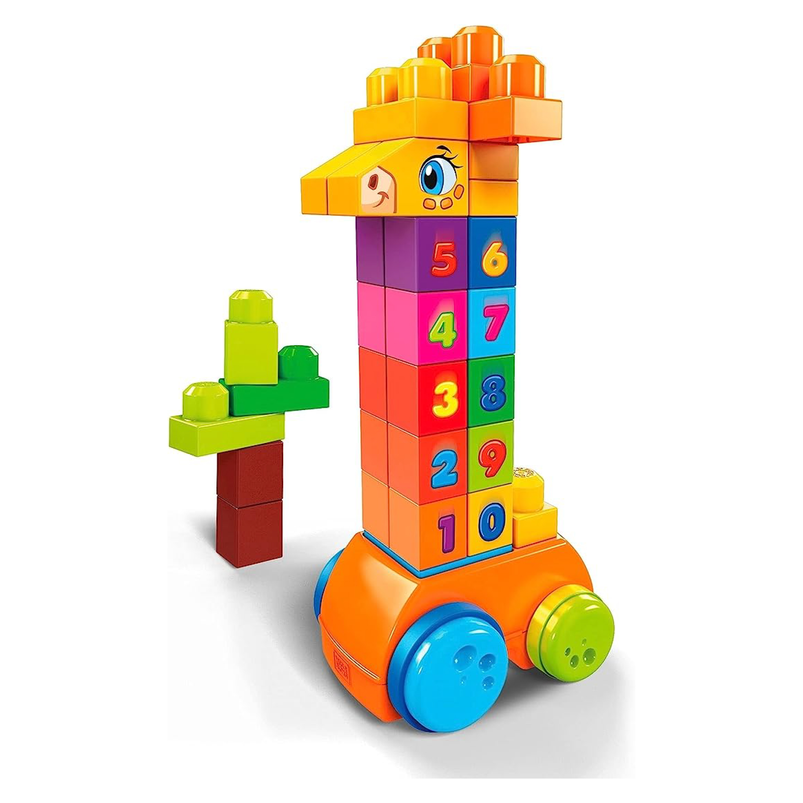 Foto 1 | Juego de Bloques Jirafa Fisher-Price Megablock GFG19 Multicolor 30 Piezas