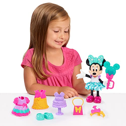 Foto 2 | Venta Internacional - Just Play Minnie Mouse Fabulosa Moda Muñeca Dulce Fiesta