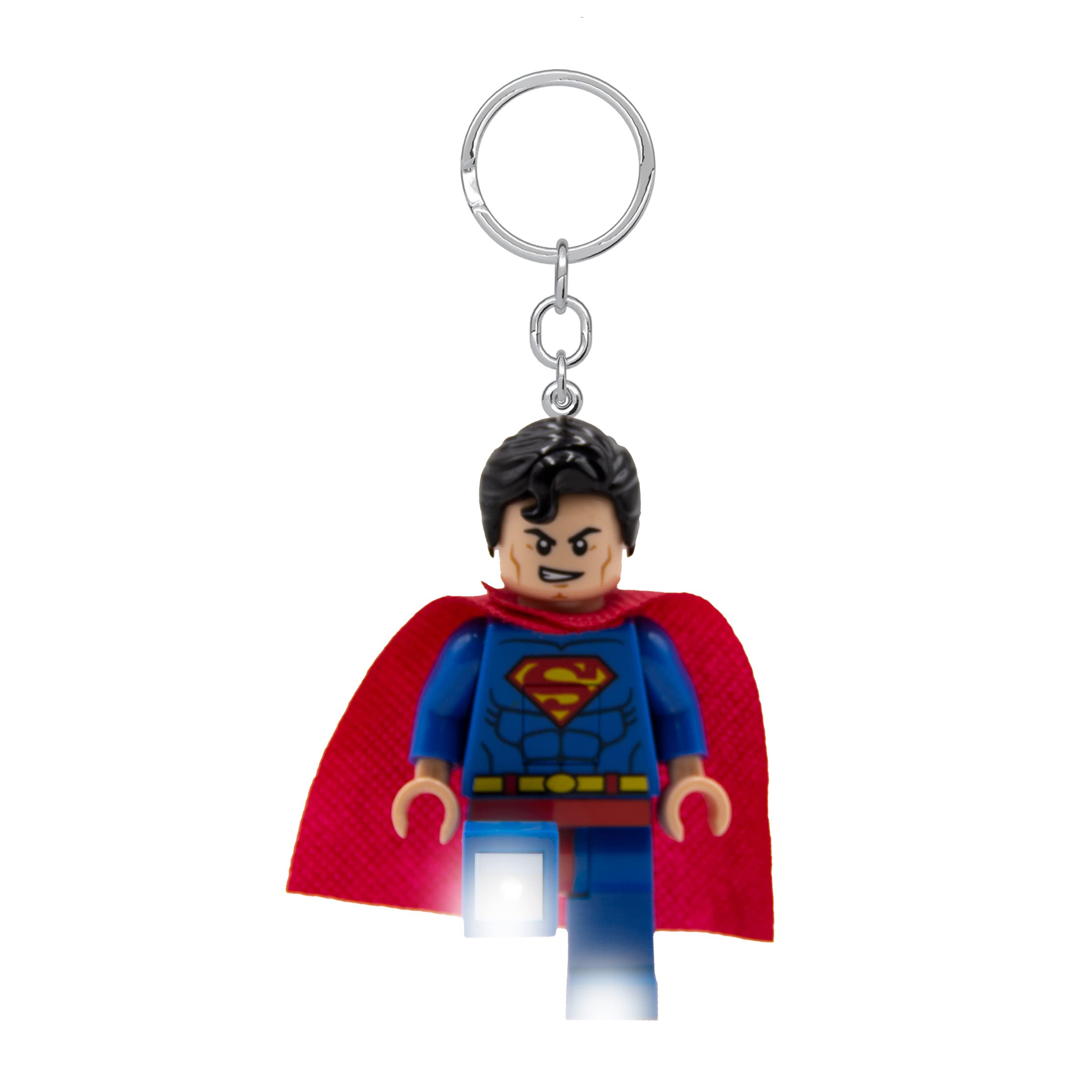 Foto 2 pulgar | Venta Internacional - Llavero Lego DC Super Héroes Superman de 3 cm con Led