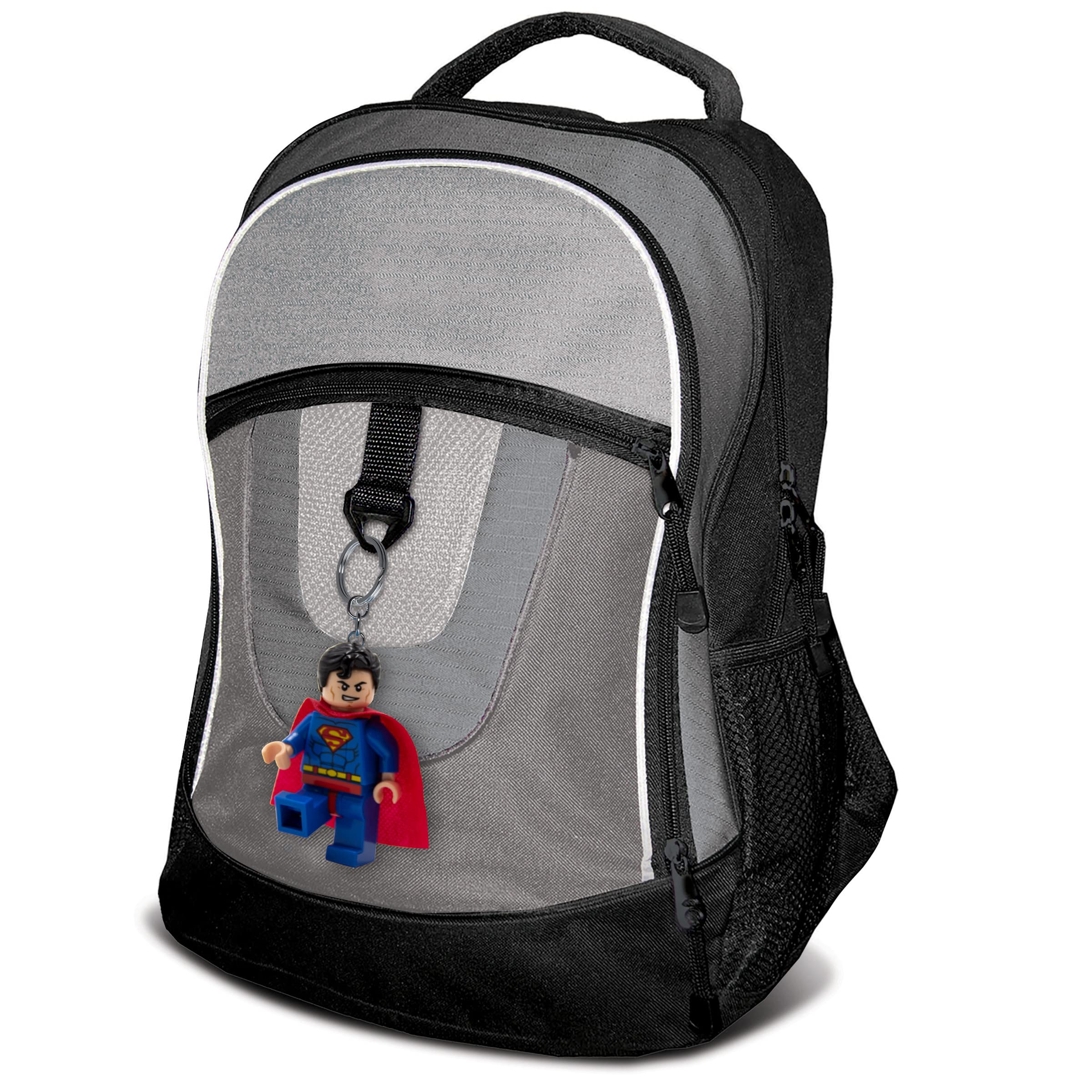 Foto 6 pulgar | Venta Internacional - Llavero Lego DC Super Héroes Superman de 3 cm con Led