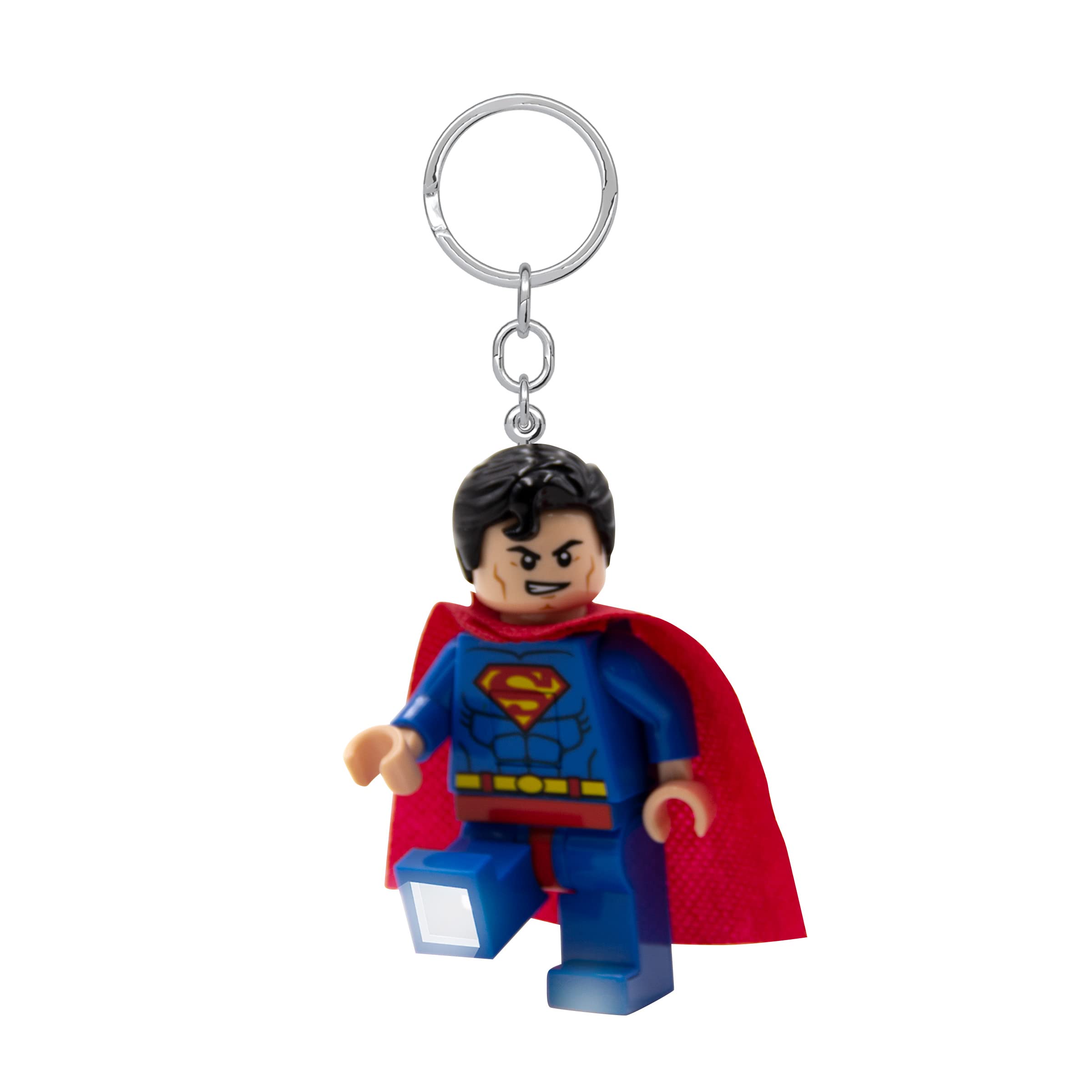 Foto 8 pulgar | Venta Internacional - Llavero Lego DC Super Héroes Superman de 3 cm con Led