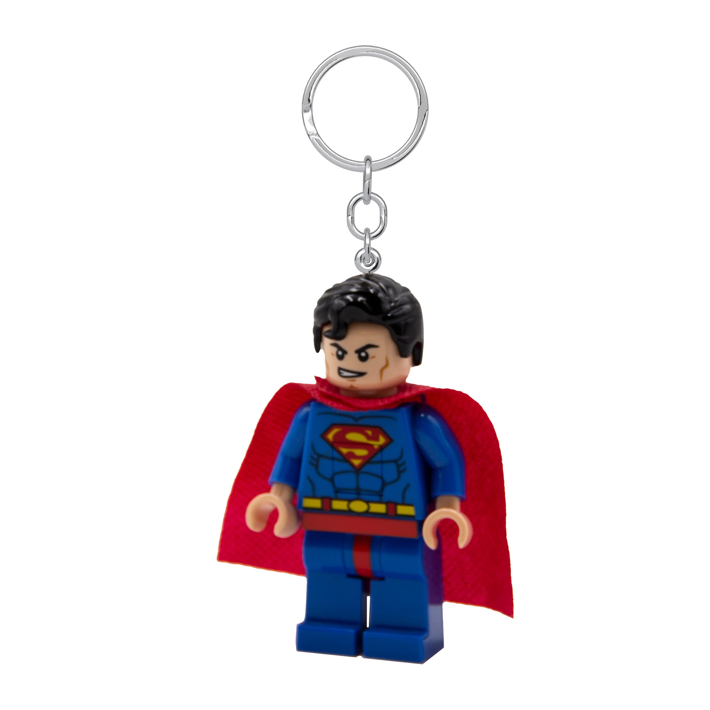 Foto 9 pulgar | Venta Internacional - Llavero Lego DC Super Héroes Superman de 3 cm con Led