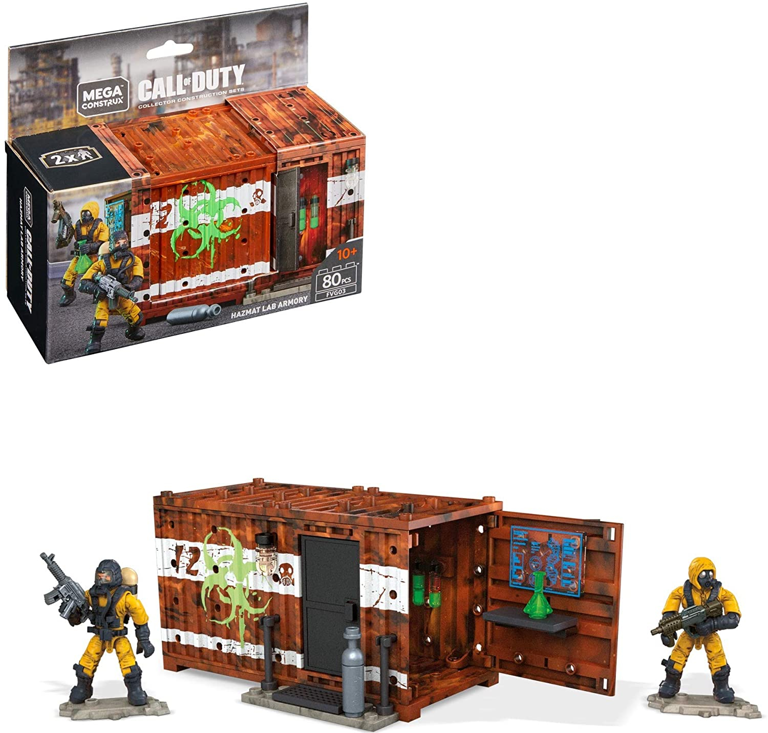 Venta Internacional - Juego de Bloques Mega Construcux Call Of Duty Hazmat Lab Armory