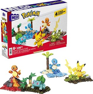 Foto 7 | Venta Internacional - Set de Creación de Equipos de la Región de Kanto con 130 Piezas