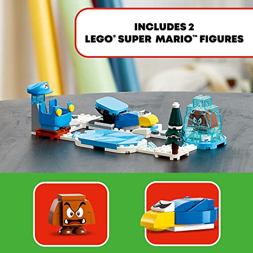 Foto 7 pulgar | Juego de Bloques Lego Super Mario Ice Mario y Expansión Frozen World - Venta Internacional