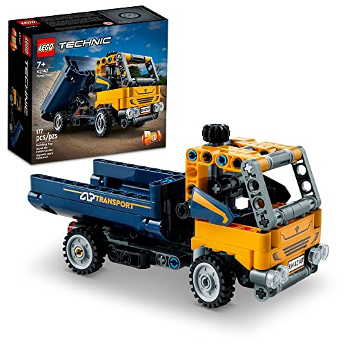 Venta Internacional - Lego Technic Dump Truck 42147, Set De Juguetes 2 En 1, Const $583