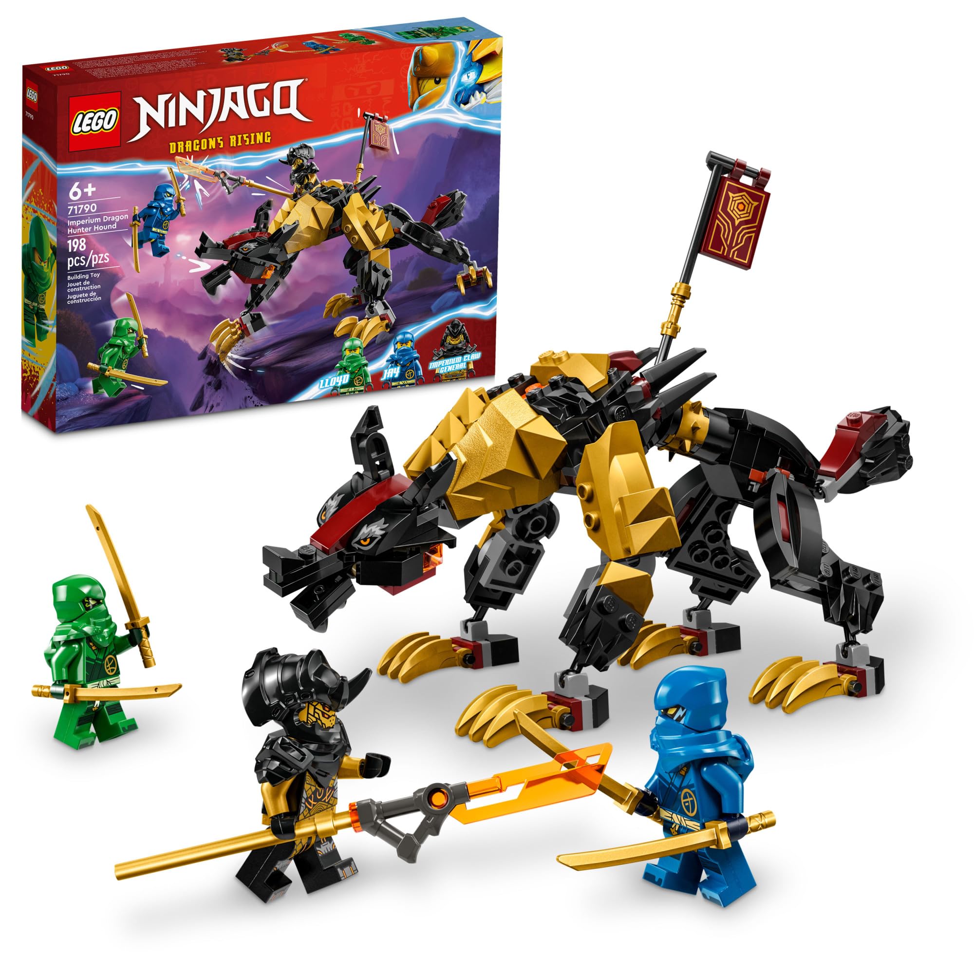 Foto 2 pulgar | Venta Internacional - Set de Construcción Lego Ninjago Imperium Dragon Hunter Houn