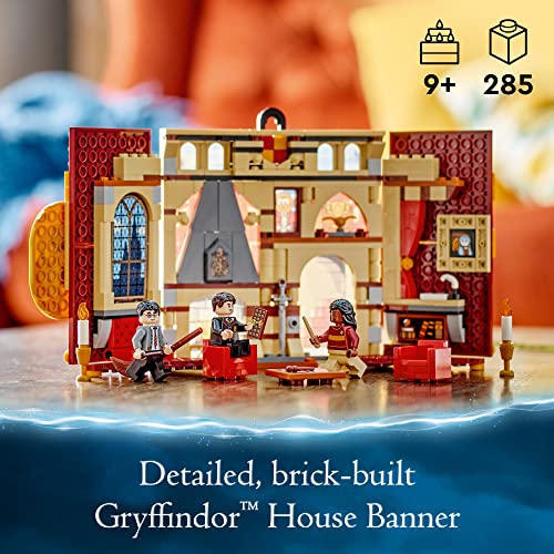 Foto 3 pulgar | Venta Internacional - Set de Construcción Lego Harry Potter Gryffindor House Banner Set 76409