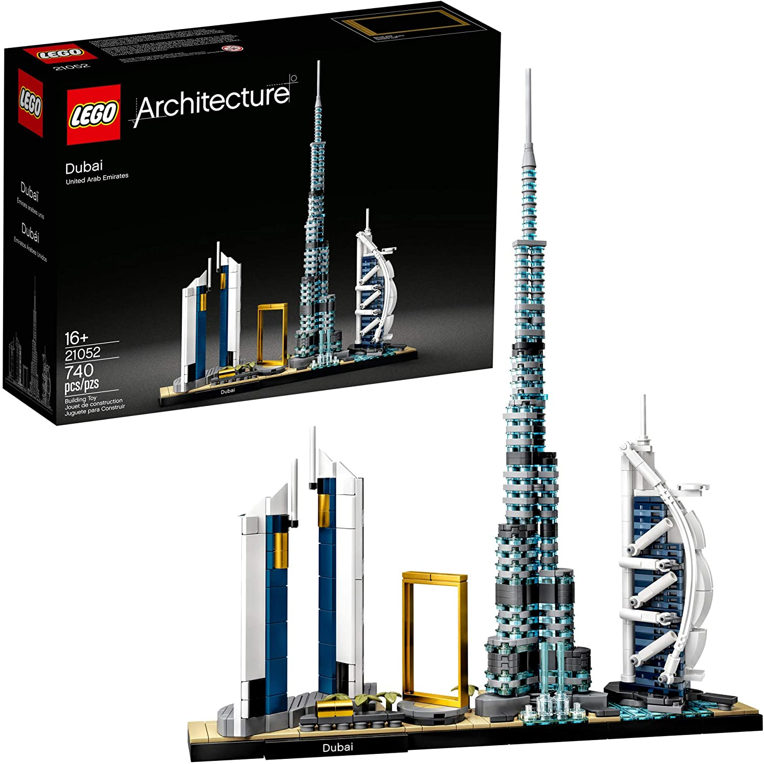 Foto 2 pulgar | Lego Architecture Dubai 21052 de 740 Piezas-Venta Internacional