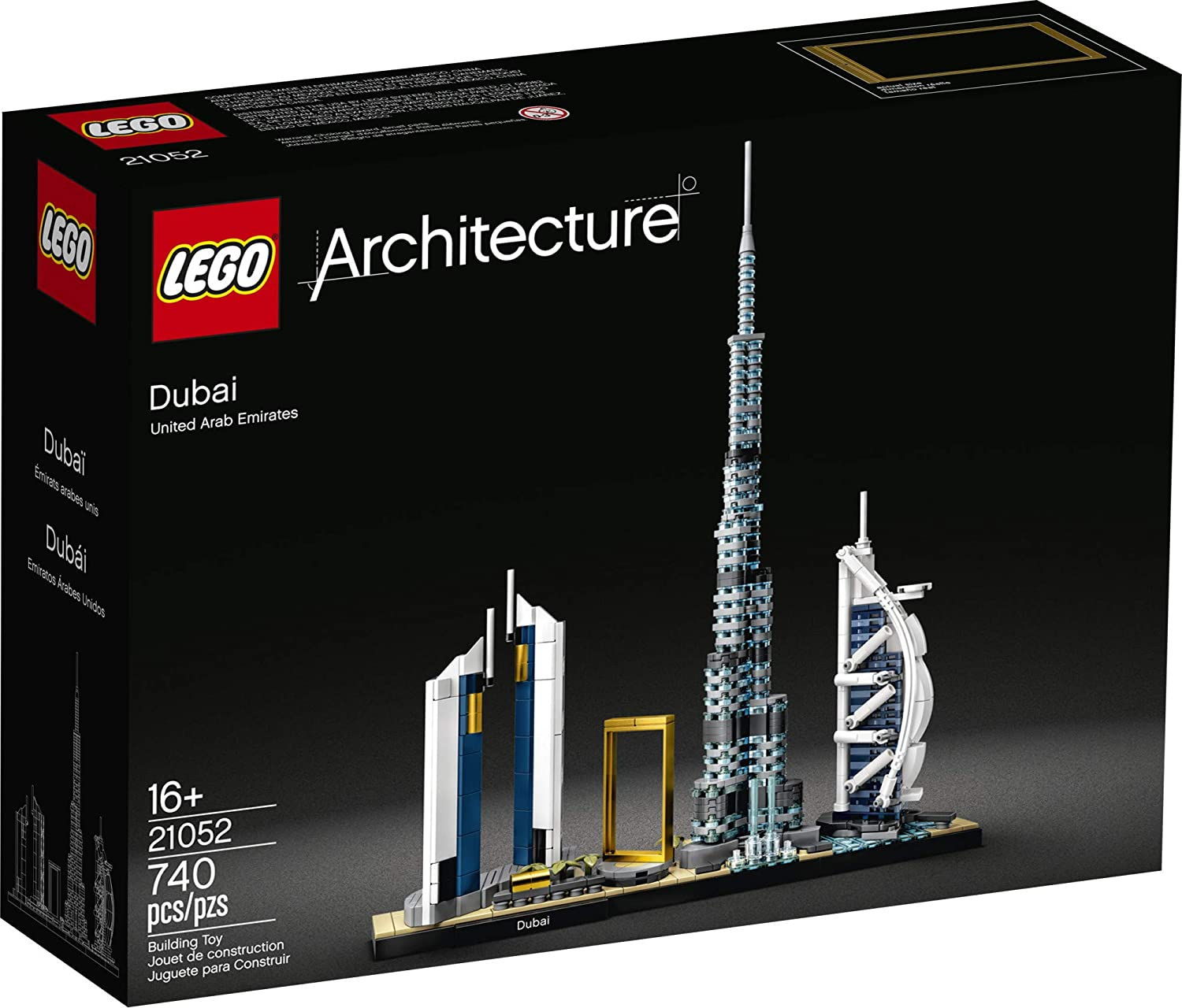 Foto 5 pulgar | Lego Architecture Dubai 21052 de 740 Piezas-Venta Internacional