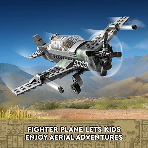 Foto 5 pulgar | Venta Internacional - Lego Indiana Jones y la Última Cruzada Avión de Combate Chas