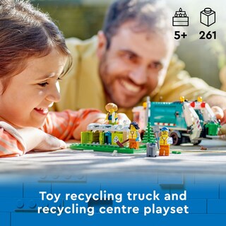 Foto 3 | Venta Internacional - Camión De Reciclaje Lego City 60386, Juego De Vehículos De J