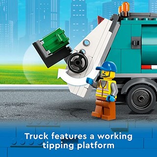 Foto 6 | Venta Internacional - Camión De Reciclaje Lego City 60386, Juego De Vehículos De J