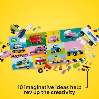 Foto 5 | Venta Internacional - Juguete De Construcción Lego Classic Creative Vehicles 11036 Para Niños De 5 Años