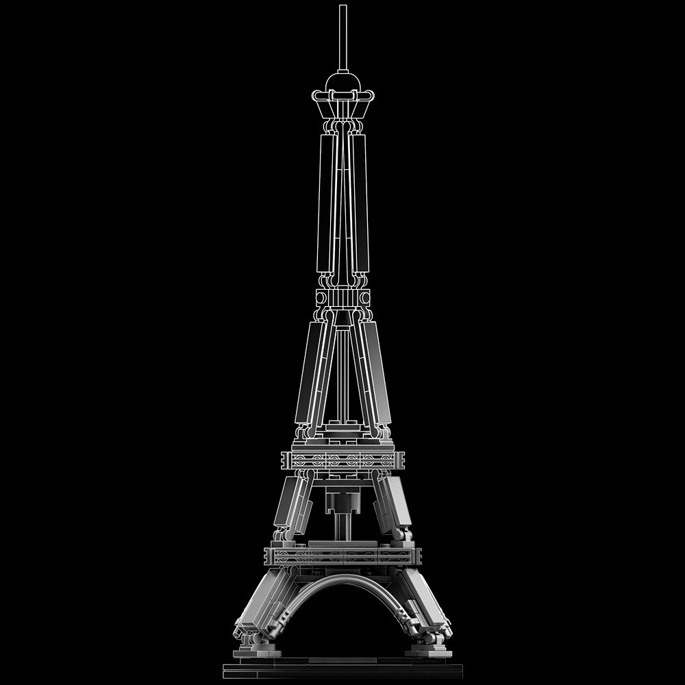 Foto 4 pulgar | Venta Internacional - Juguete de Construcción Lego Architecture Torre Eiffel 321 Piezas