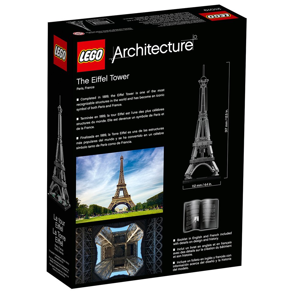 Foto 7 pulgar | Venta Internacional - Juguete de Construcción Lego Architecture Torre Eiffel 321 Piezas