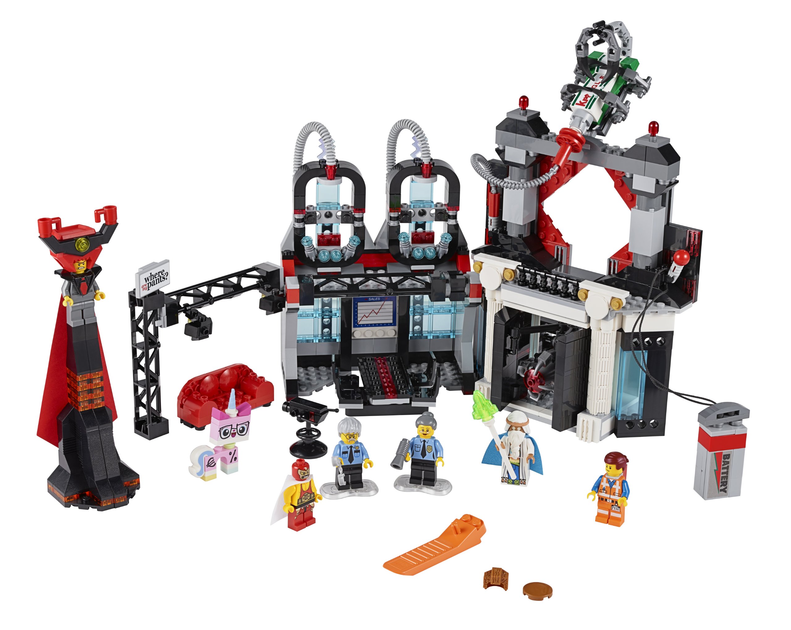 Foto 1 | Venta Internacional - Lego Movie La Guarida Malvada de Lord Business con 6 Minifiguras