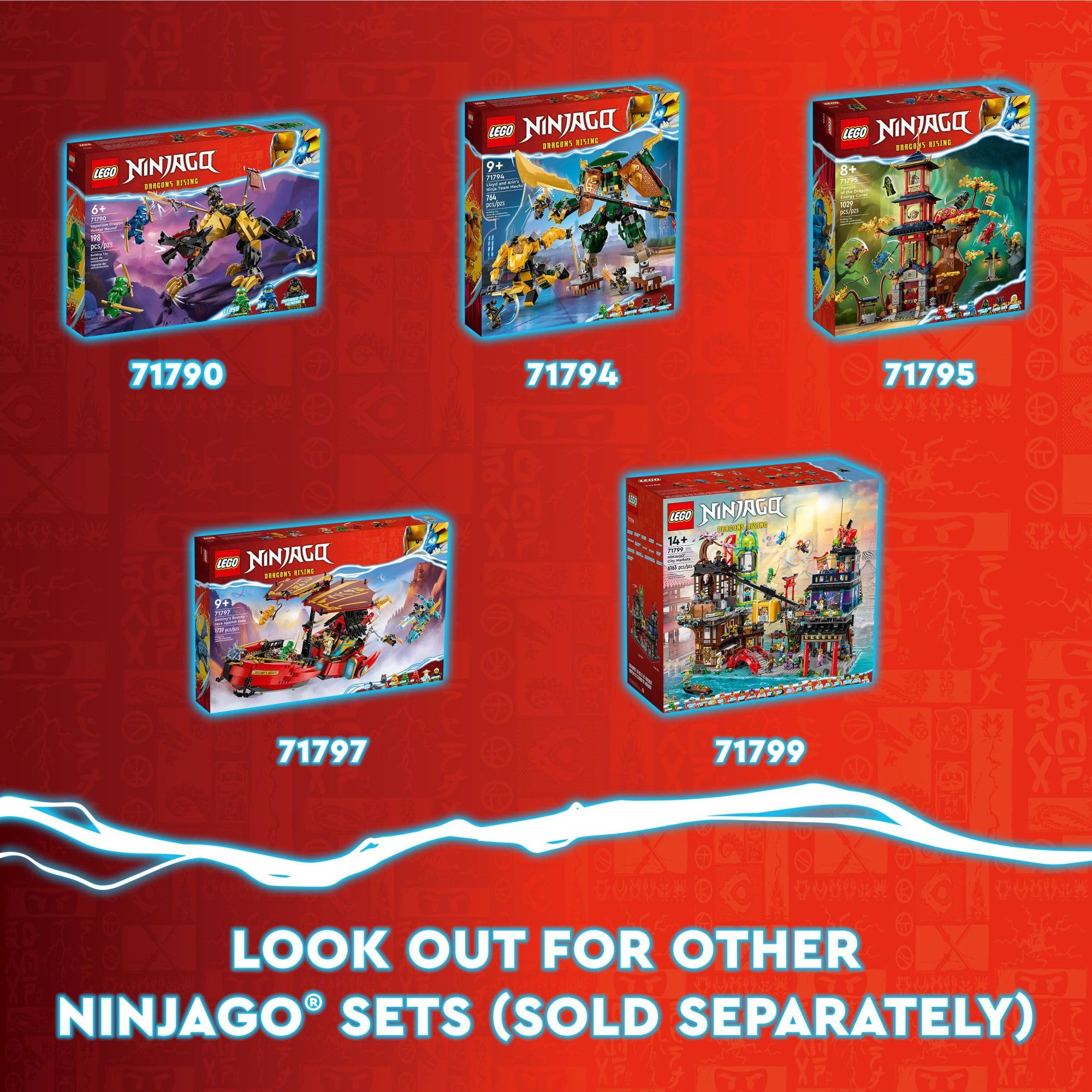 Foto 6 | Venta Internacional - Lego Ninjago Sora's Transforming Mech Bike Racer 71792 Ninja