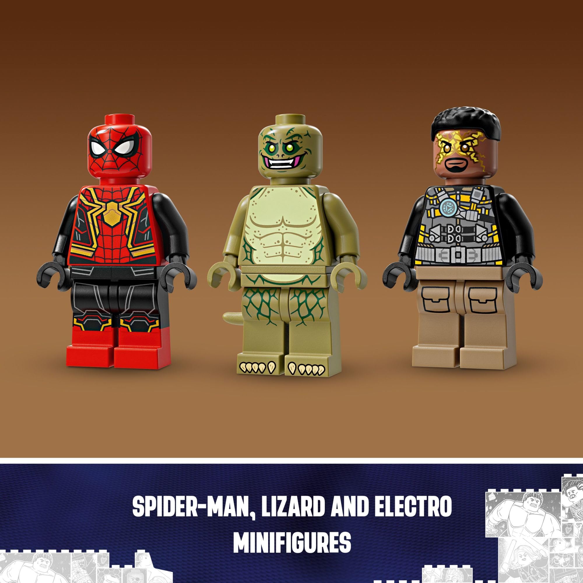 Foto 7 pulgar | Venta Internacional - Set De Juguetes De Construcción Lego Marvel Spider-man Vs. Sandman 76280