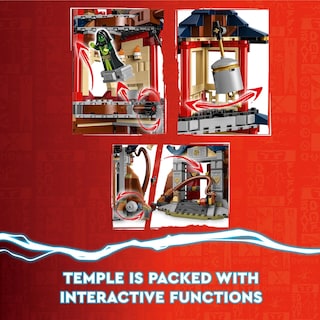 Foto 3 | Venta Internacional - Juguete De Construcción Lego Ninjago Temple Of The Dragon Energy Cores
